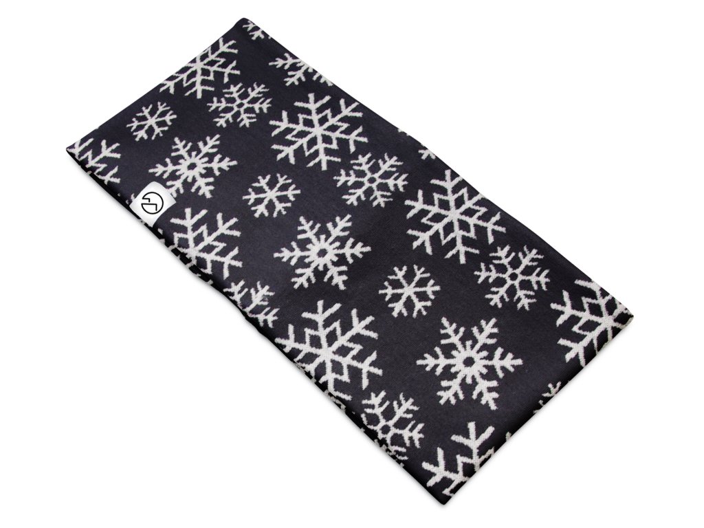 Čelenka Merino Paisley černá