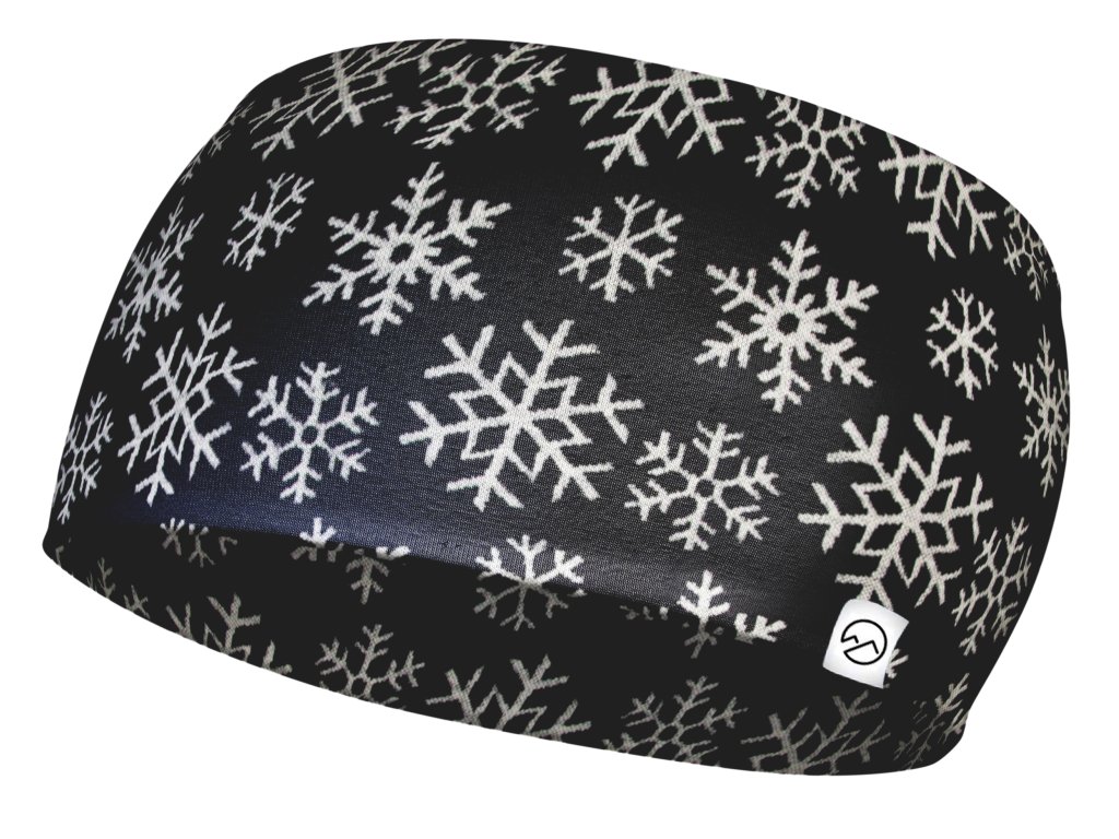 Čelenka Merino Paisley černá