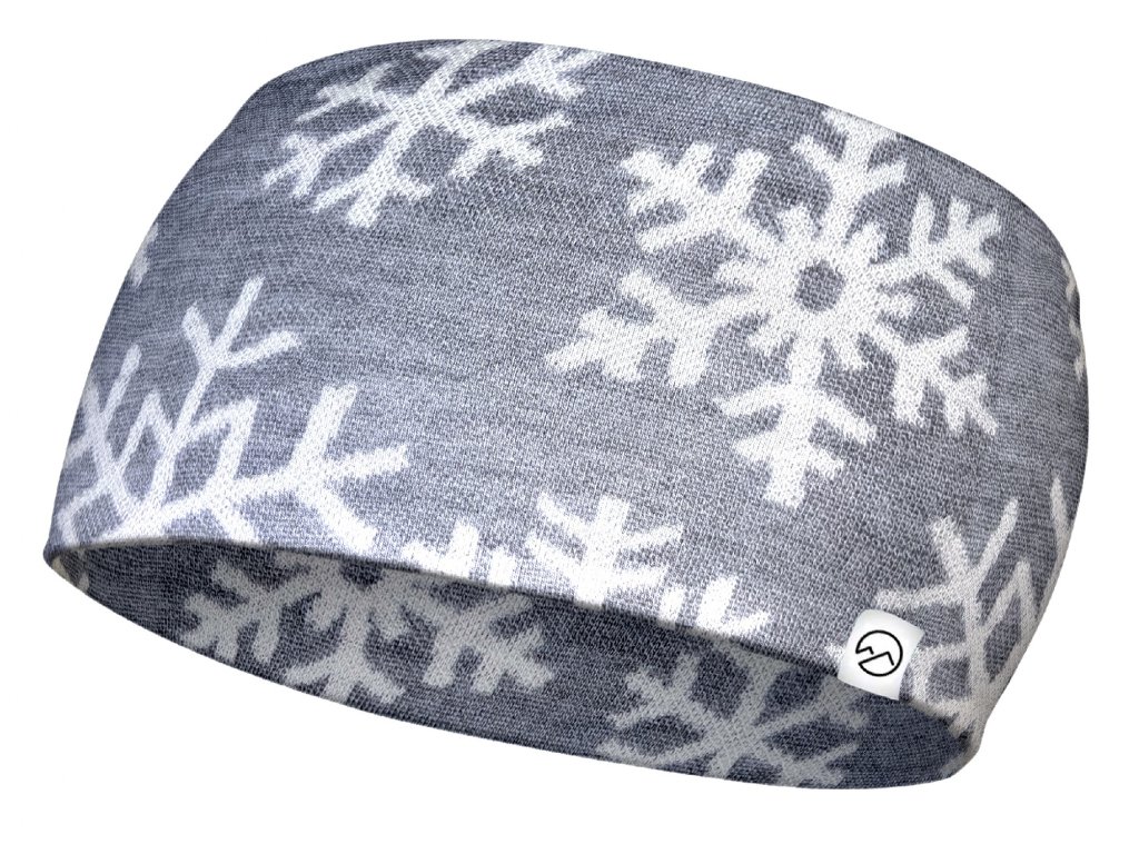 Čelenka Merino Paisley černá