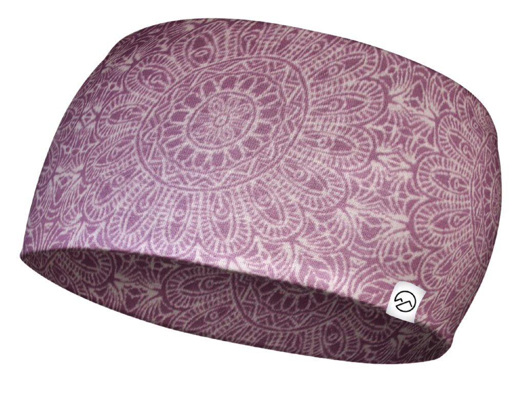 Čelenka Merino Paisley černá