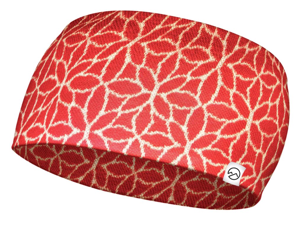 Čelenka Merino Paisley černá